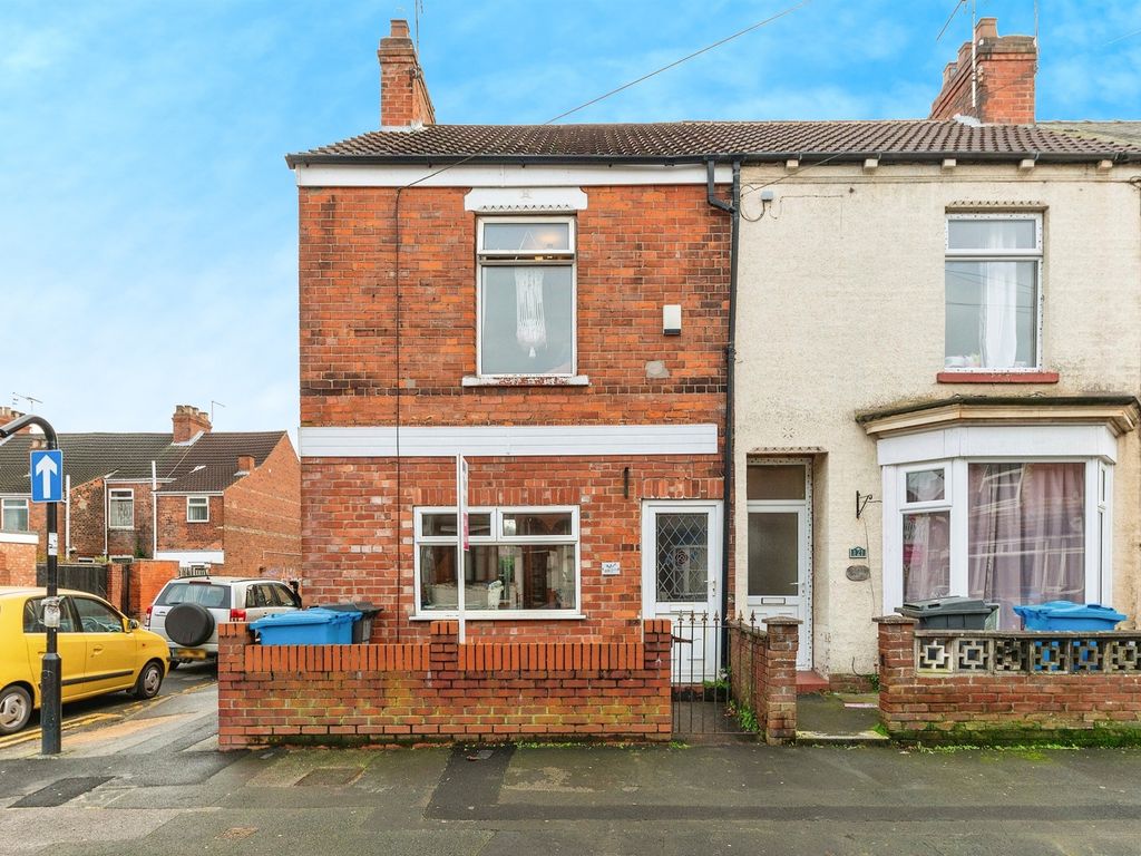 2 bed end terrace house for sale in Blenheim Street, Hull HU5, £120,000