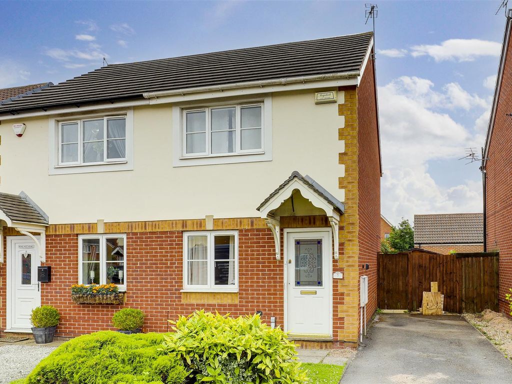 2 bed semidetached house for sale in Viyella Gardens, Hucknall
