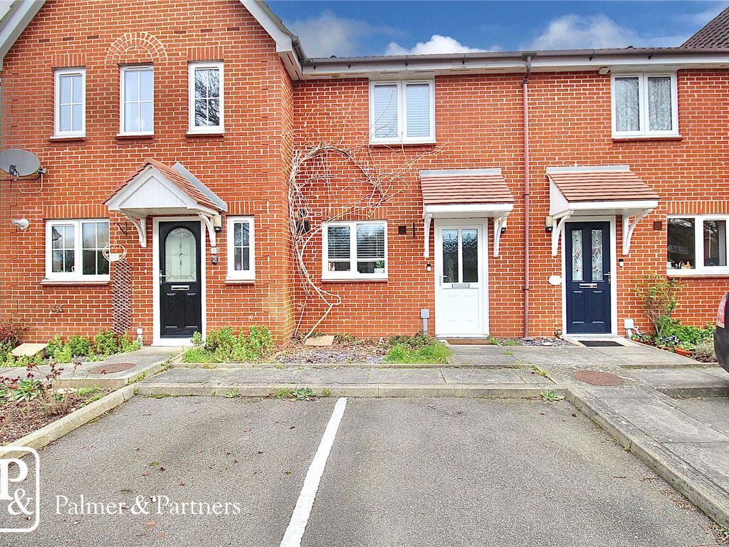 2 bed terraced house for sale in The Hawthorns, Turner Close, Sudbury