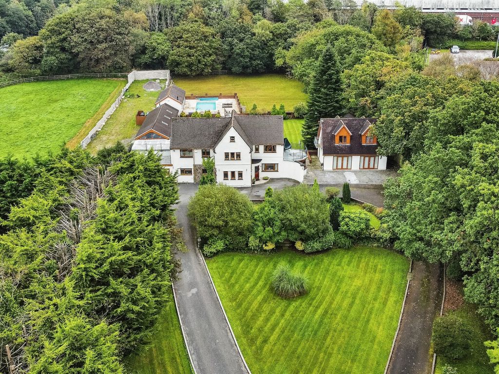 5 bed detached house for sale in Plas Penycae, PenYCae, Bridgend CF32