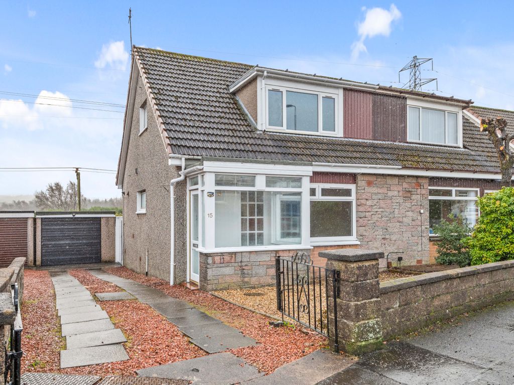 3 bed semidetached house for sale in 15 Beech Crescent, Larbert FK5
