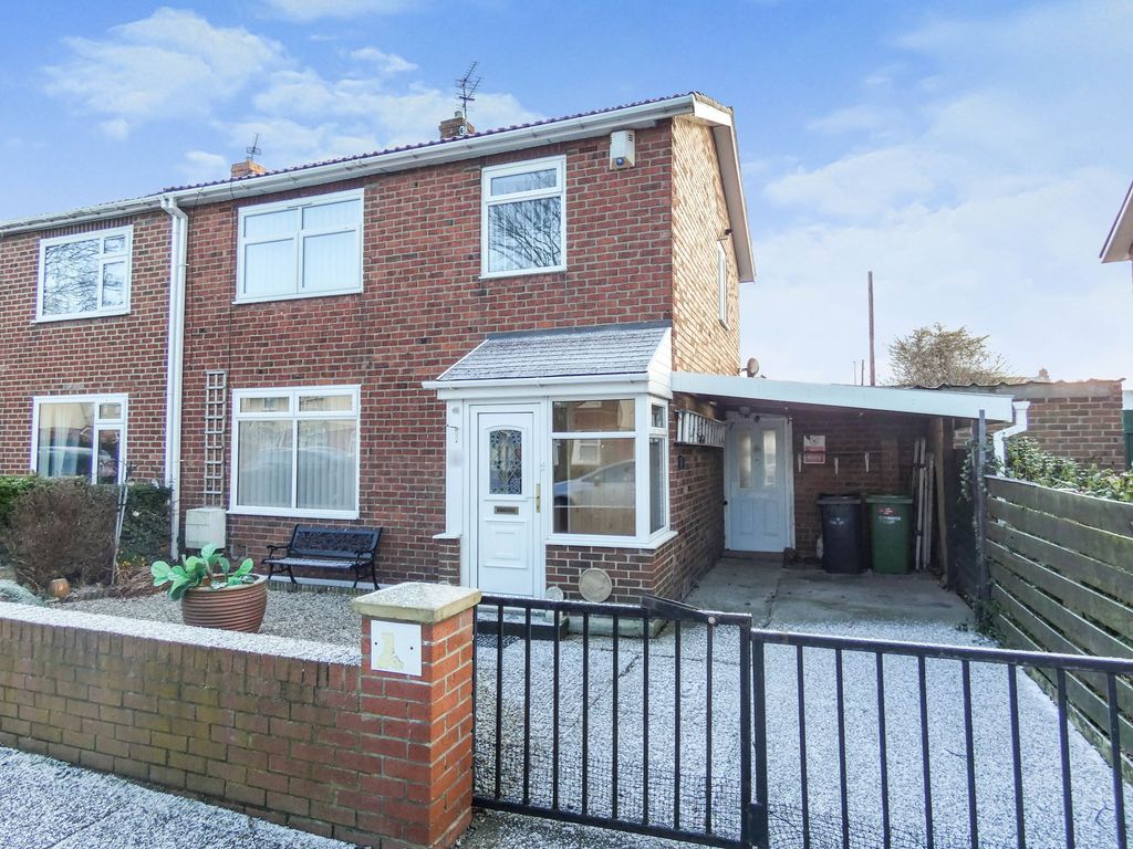 3 bed semidetached house for sale in Norham Road, Ashington NE63 Zoopla