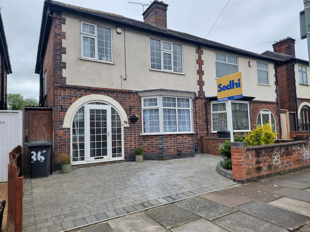 3 bed semidetached house for sale in Evington Parks Road, Evington