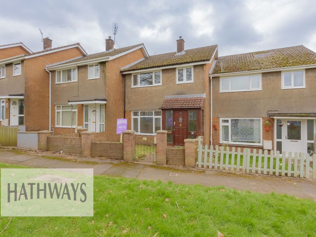 3 bed terraced house for sale in Dinas Path, Fairwater NP44, £170,000