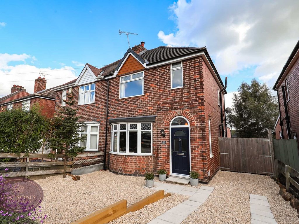3 bed semidetached house for sale in Upper Dunstead Road, Langley Mill