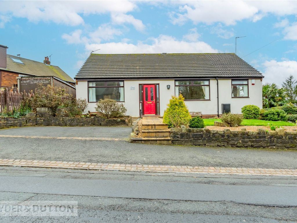 3 bed detached bungalow for sale in Den Lane, Springhead, Saddleworth