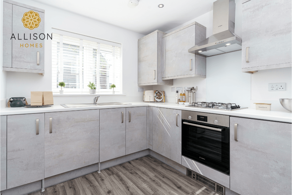 New home, 3 bed end terrace house for sale in Bourne Road, Corby Glen