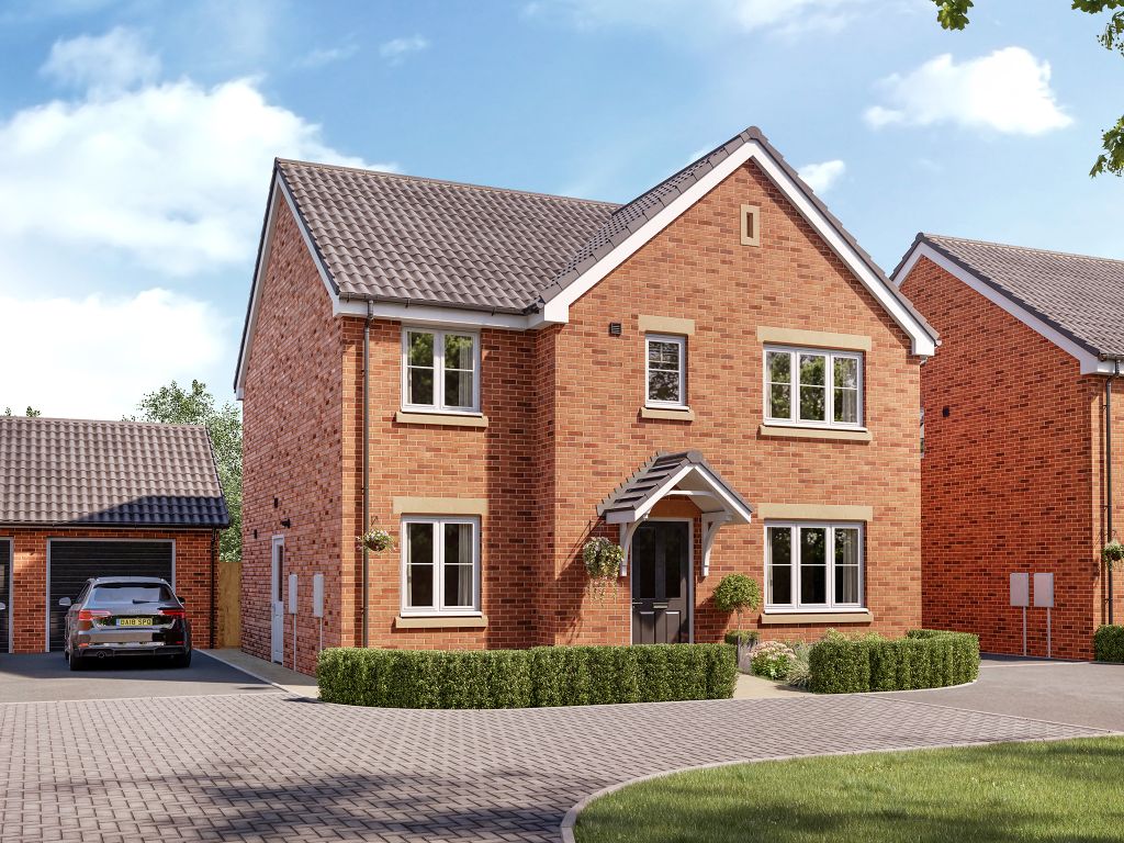 New home, 4 bed detached house for sale in "The Kielder" at Shepherd