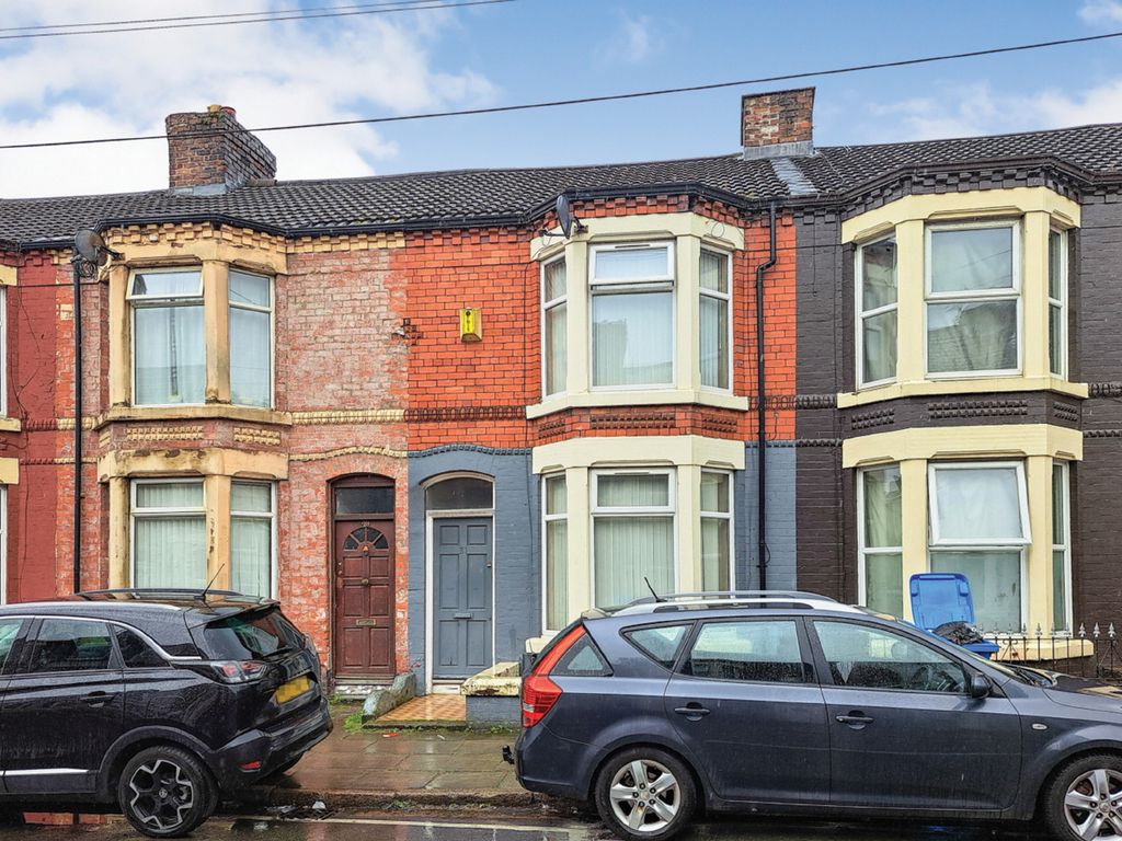 3 bed terraced house for sale in Canon Road, Anfield, Liverpool L6, £