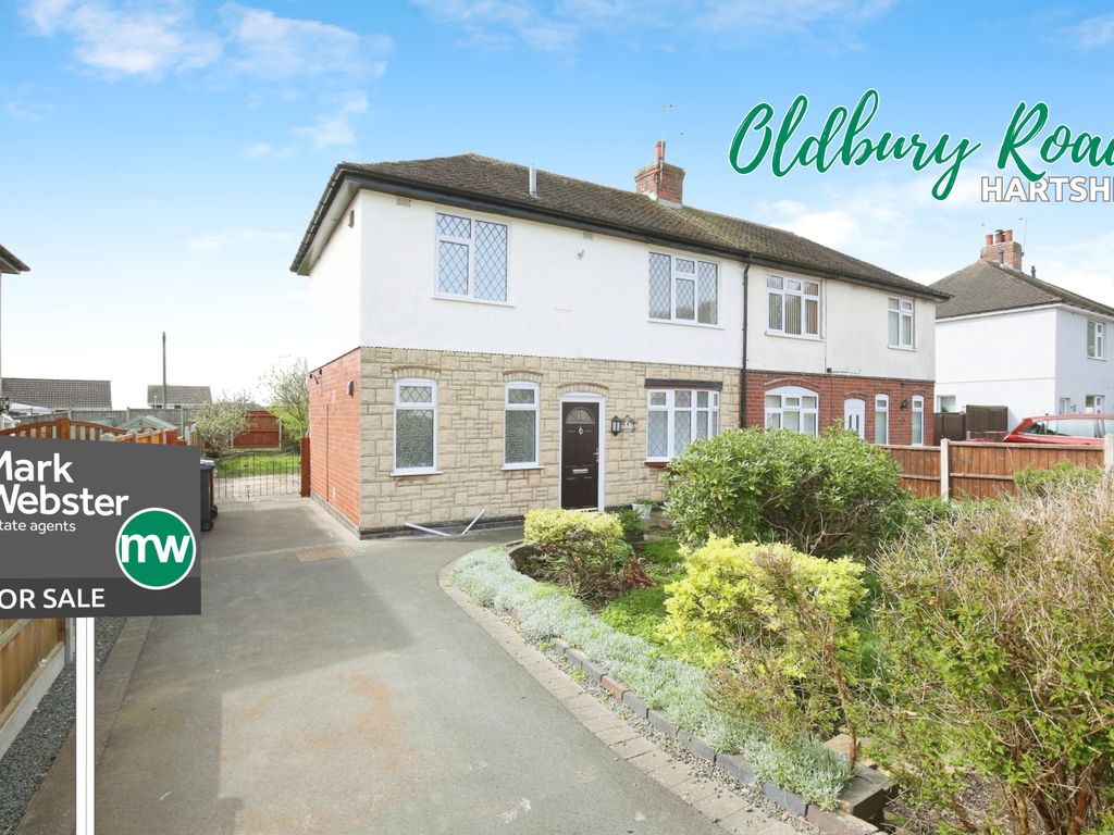 3 bed semidetached house for sale in Oldbury Road, Hartshill, Nuneaton