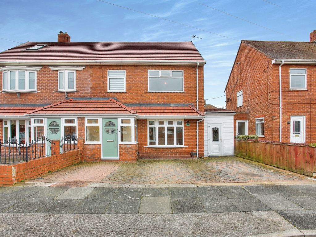 3 bed semidetached house for sale in Westhope Road, South Shields NE34
