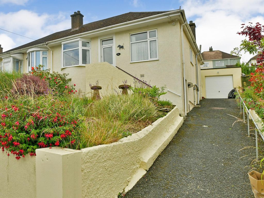 2 bed semidetached bungalow for sale in Hillside Road, Saltash PL12