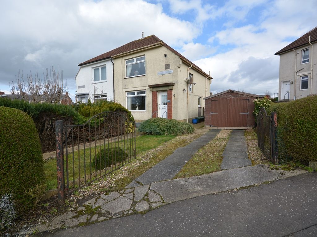 2 bed semidetached house for sale in Gibson Street, Kilmarnock KA1, £