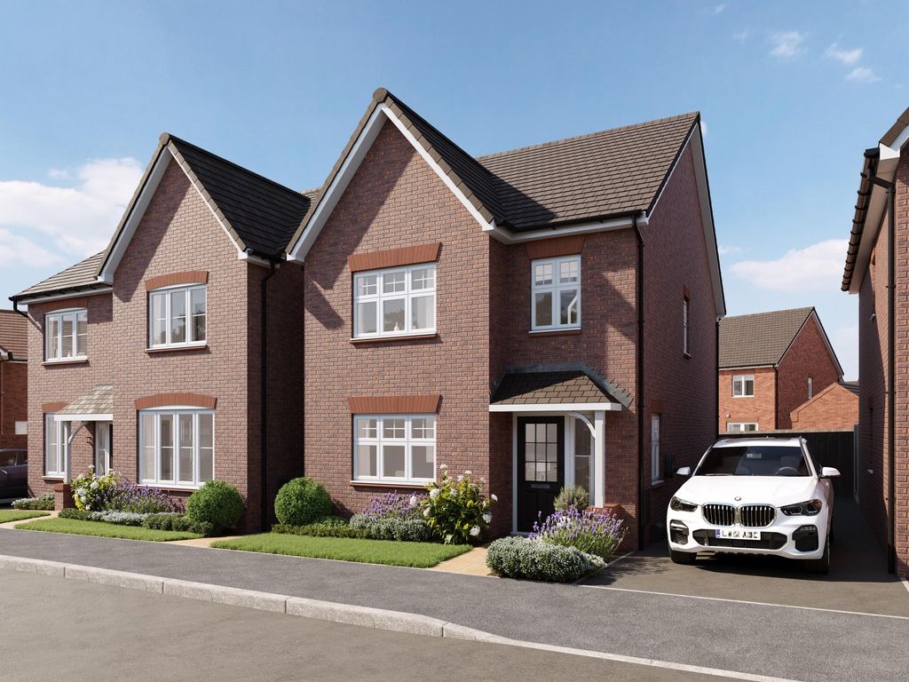 New home, 4 bed detached house for sale in "The Rosewood" at Hayloft