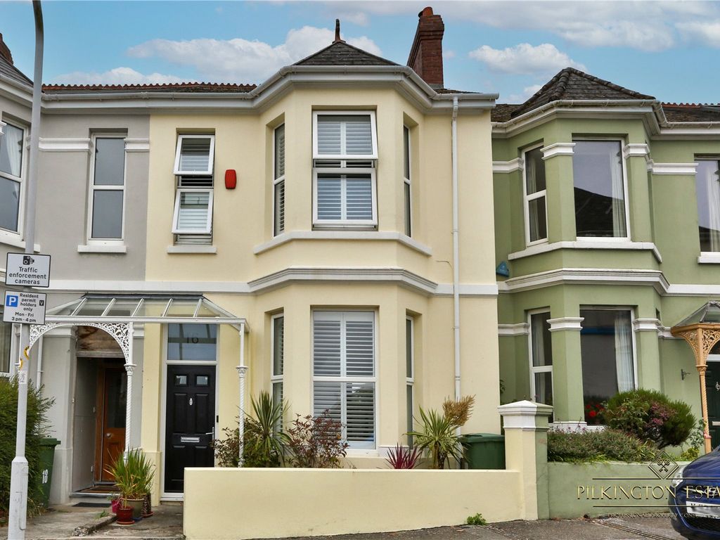 3 bed terraced house for sale in Hermitage Road, Plymouth, Devon PL3