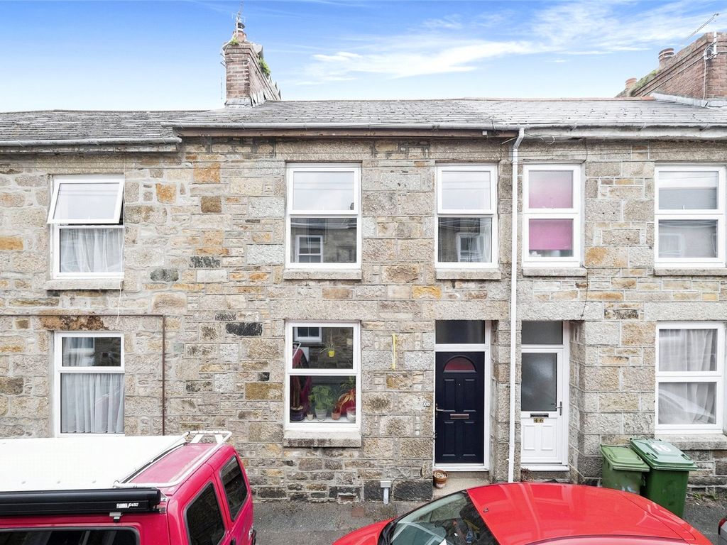 2 bed terraced house for sale in Caldwells Road, Penzance, Cornwall