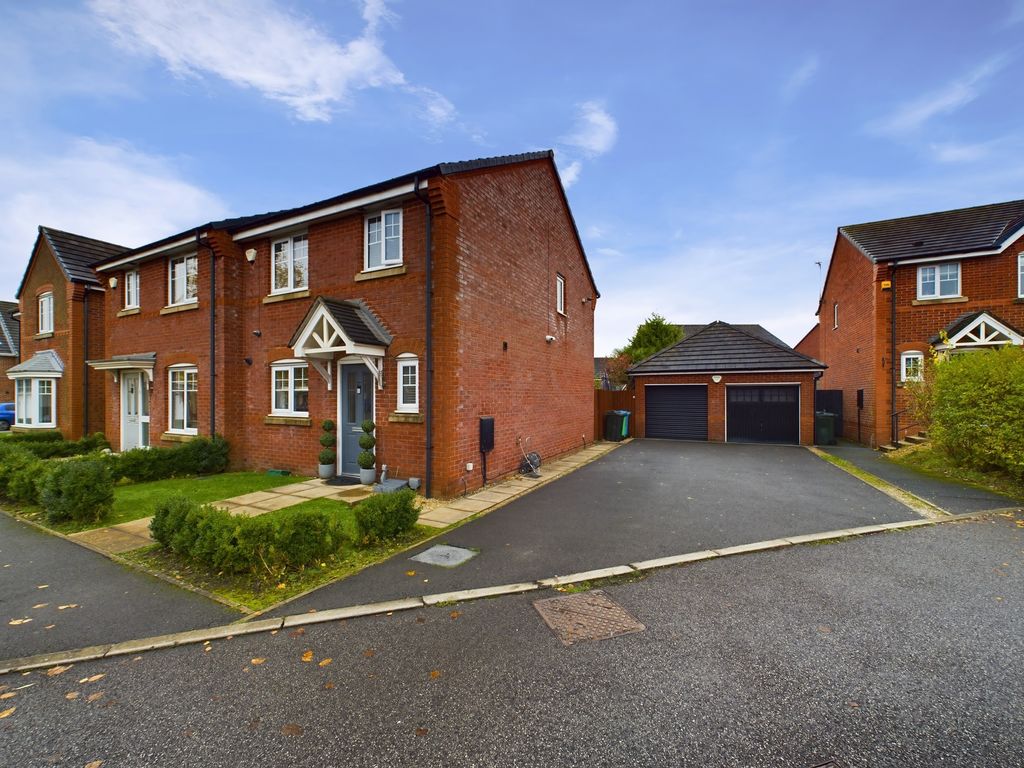 3 bed semidetached house for sale in Adam Street, Heywood OL10, £