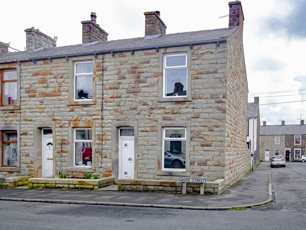 3 bed end terrace house for sale in Wood Street, Hapton, Burnley BB12