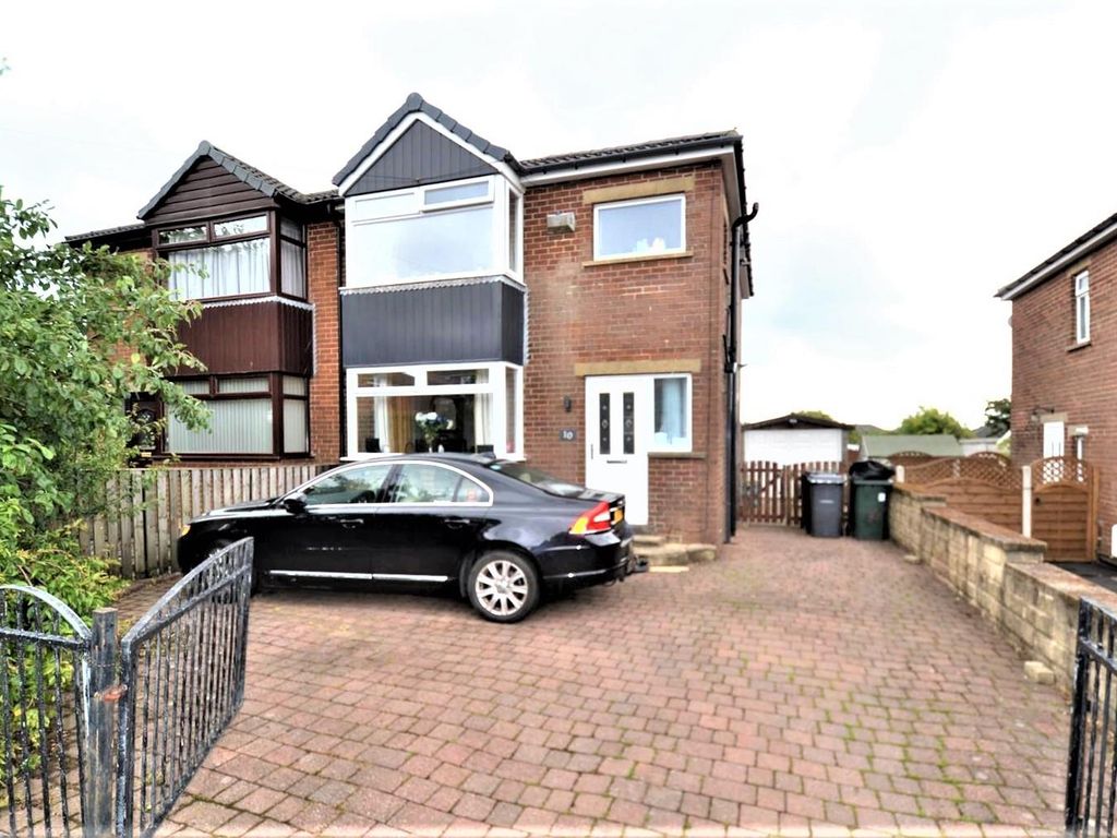 3 bed semidetached house for sale in Hainsworth Moor Drive, Queensbury