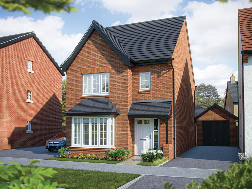 New home, 3 bed semidetached house for sale in "The Cypress" at Turnberry Lane, Collingtree