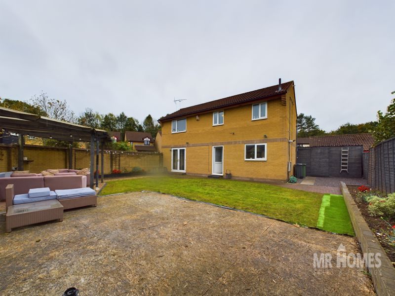 4 bed detached house for sale in Sanctuary Court, Culverhouse Cross