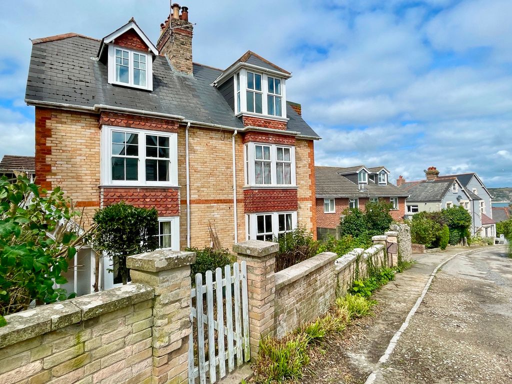 4 bed semidetached house for sale in Purbeck Terrace Road, Swanage