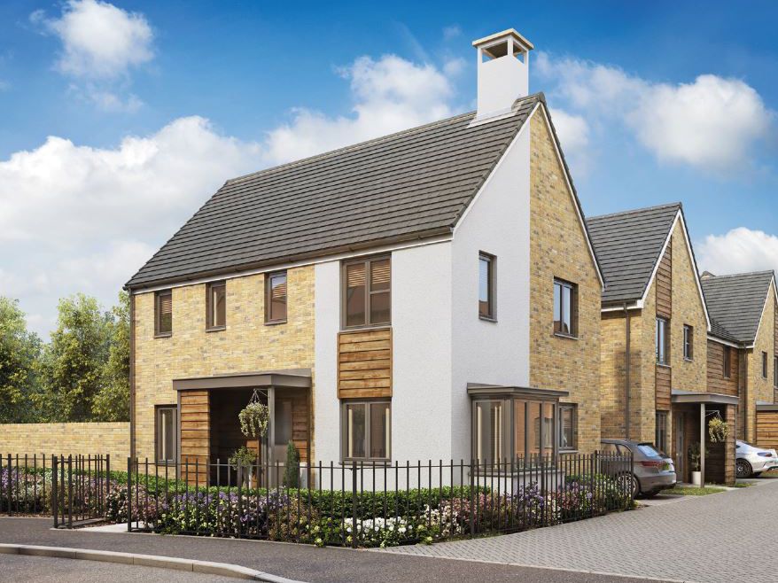 New home, 3 bed detached house for sale in "The Clayton" at Cowdray