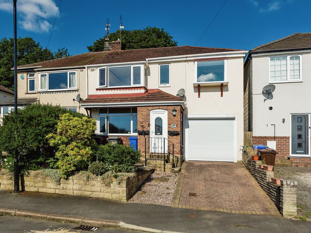 4 bed semidetached house for sale in Nether Crescent, Grenoside, Sheffield, South Yorkshire S35