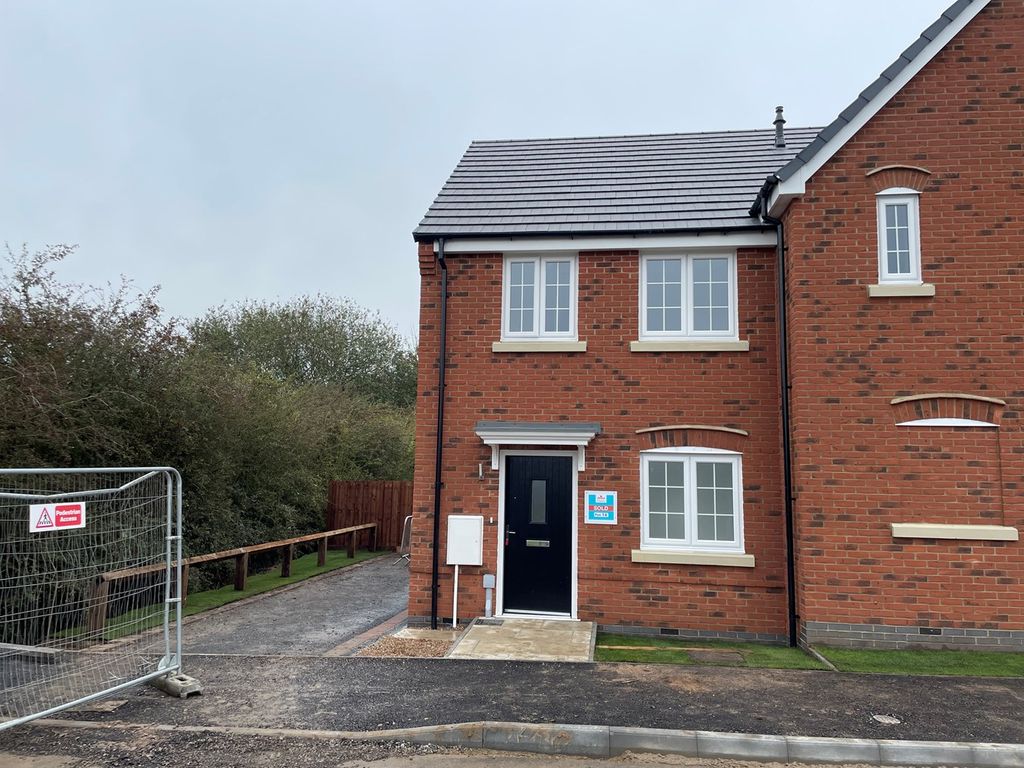 New home, 2 bed semidetached house for sale in Holt Way, Littlethorpe, Leicester LE19, £239,950