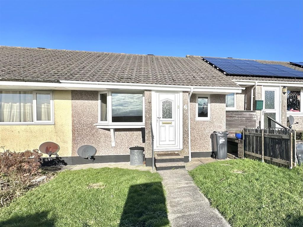 2 bed terraced bungalow for sale in Braddock Close, Foxhole, St