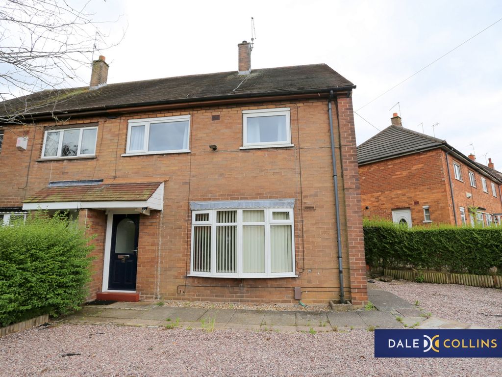 3 bed semidetached house for sale in Wentworth Grove, Sneyd Green ST1