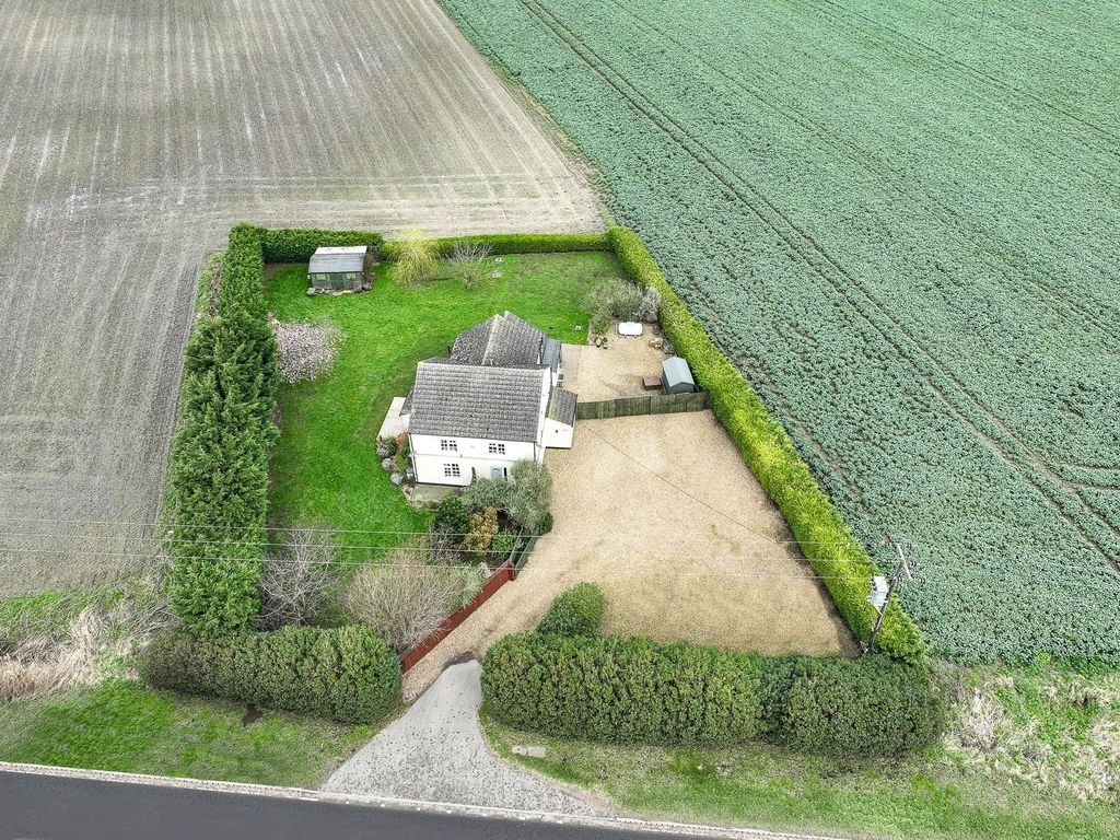 4 bed detached house for sale in Thorney Road, Guyhirn PE13, £400,000