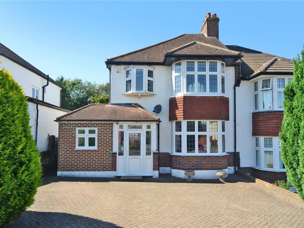 3 bed semidetached house for sale in Wilmot Way, Banstead, Surrey SM7
