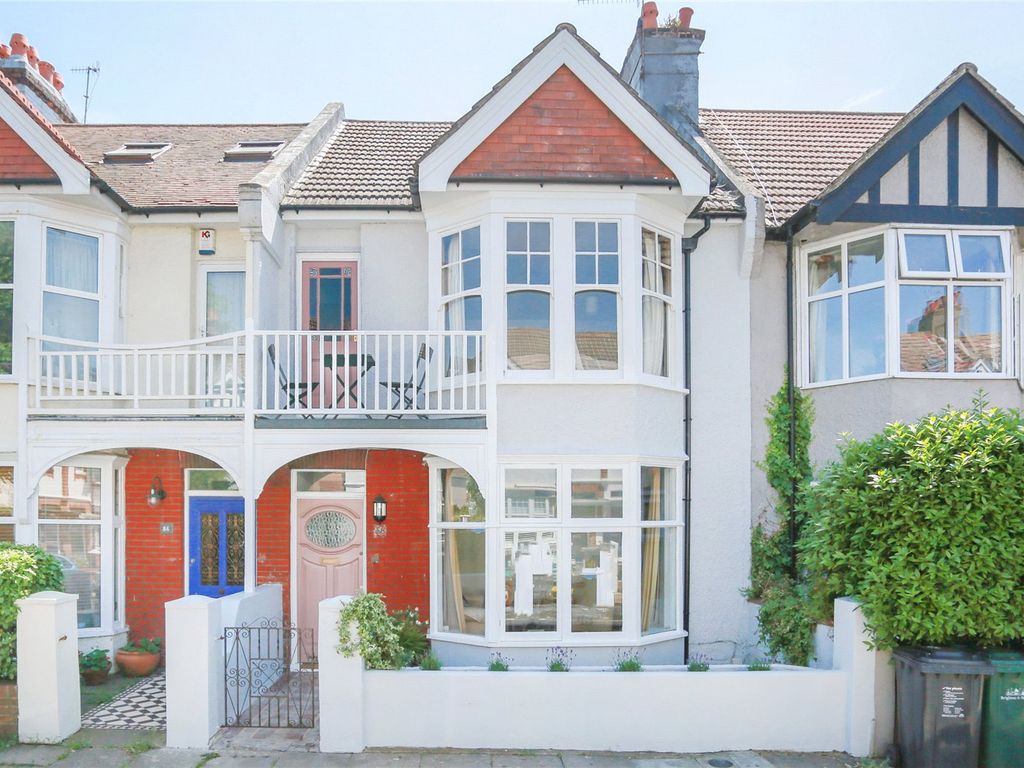 4 bed terraced house for sale in Lyndhurst Road, Hove, East Sussex BN3