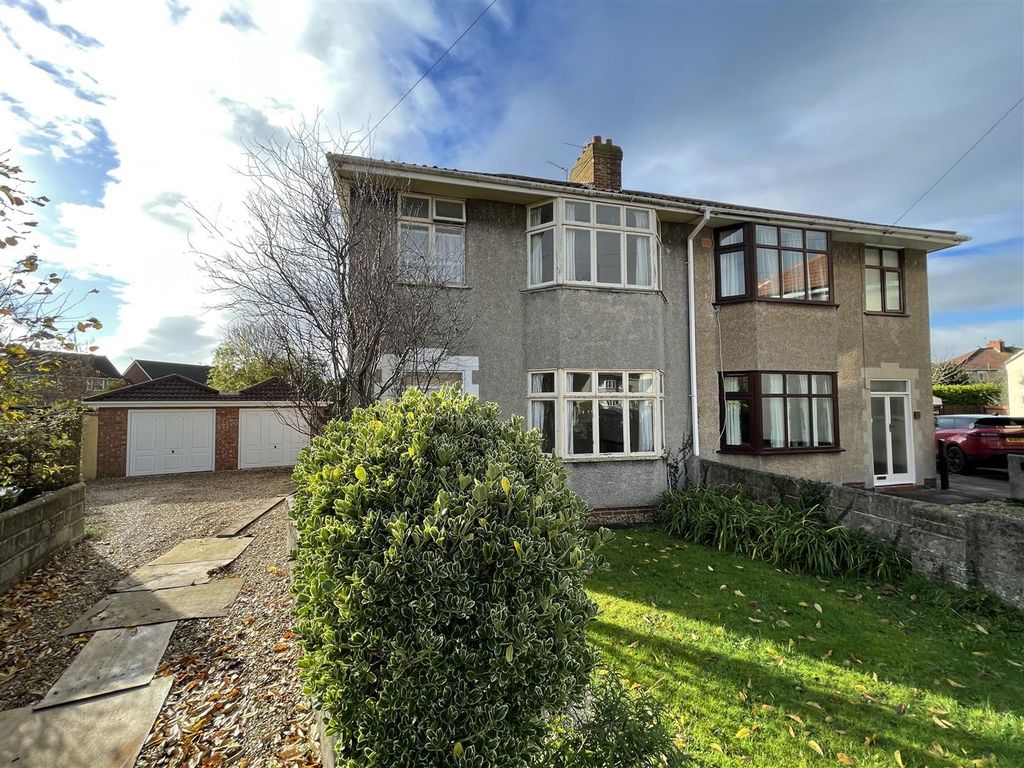 3 bed semidetached house for sale in Woodstock Road, WestonSuperMare BS22, £290,000 Zoopla