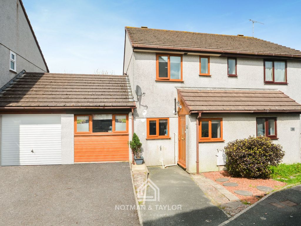 2 bed semidetached house for sale in The Lawns, Wilcove, Torpoint PL11