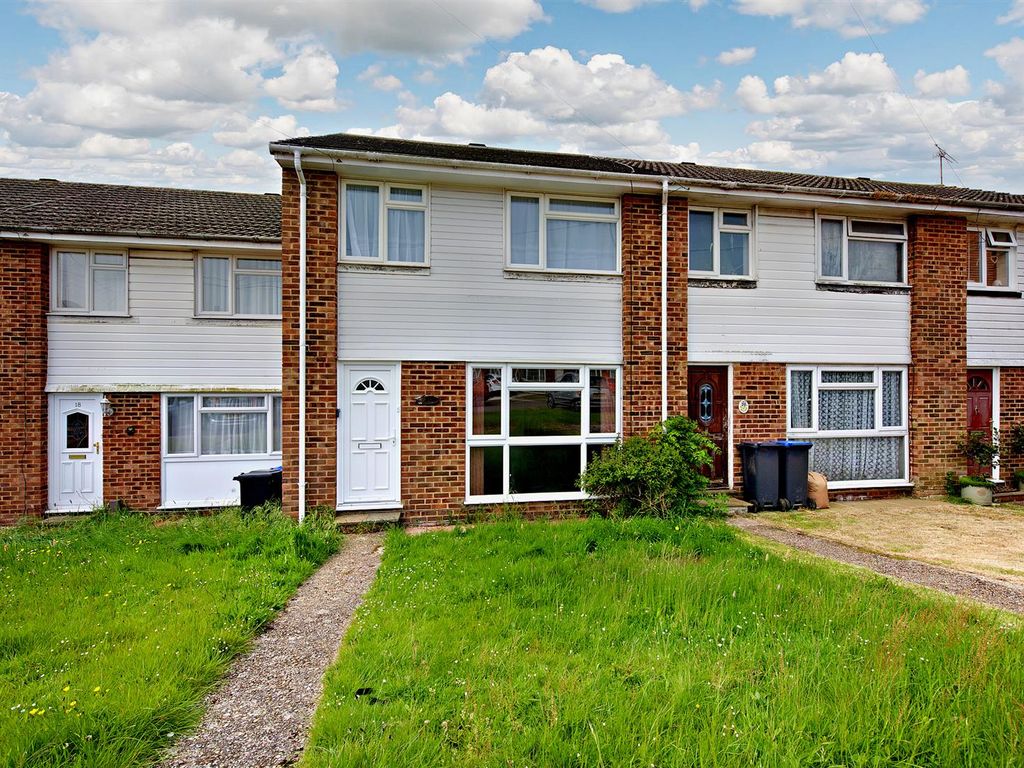 3 bed terraced house for sale in Torridge Close, Worthing BN13, £