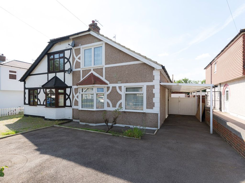 3 bed semidetached house for sale in Cedar Avenue, Sidcup DA15, £