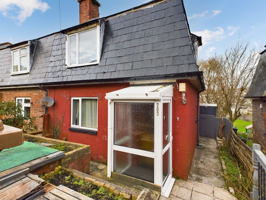 3 bed semidetached house for sale in Ladysmith Road, Lipson, Plymouth