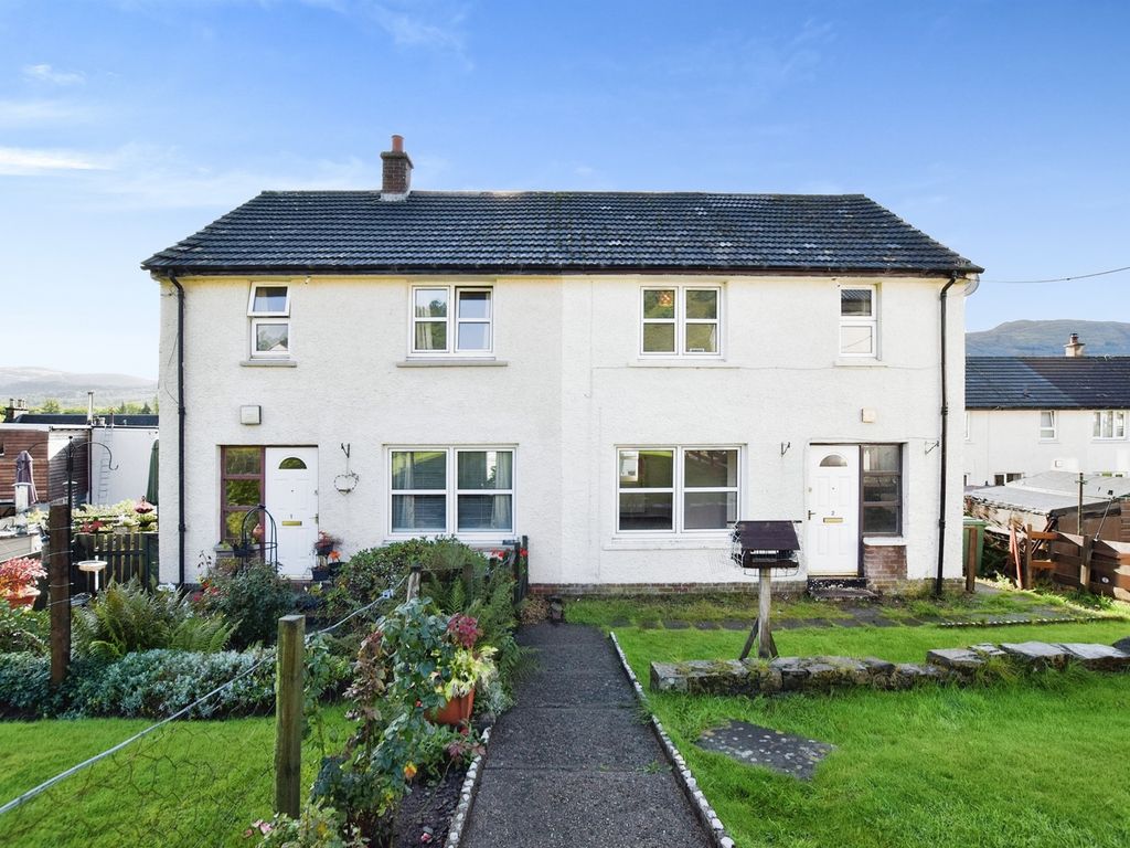 2 bed semidetached house for sale in Manse Road, Killin FK21, £150,000