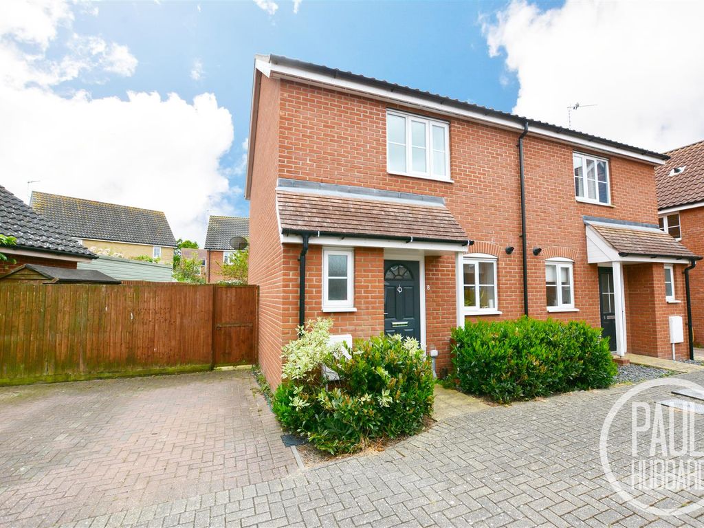 2 bed semidetached house for sale in Buttermere Way, Carlton Colville