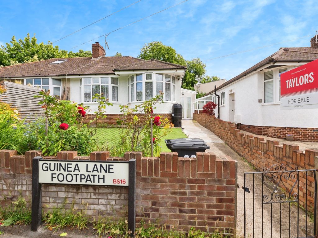 2 bed bungalow for sale in Guinea Lane, Bristol, Somerset BS16, £