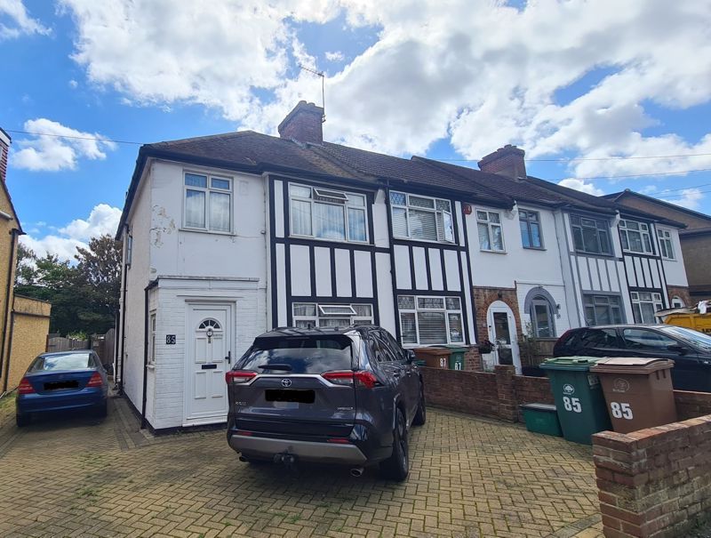 3 bed end terrace house for sale in Frederick Road, Sutton SM1, £