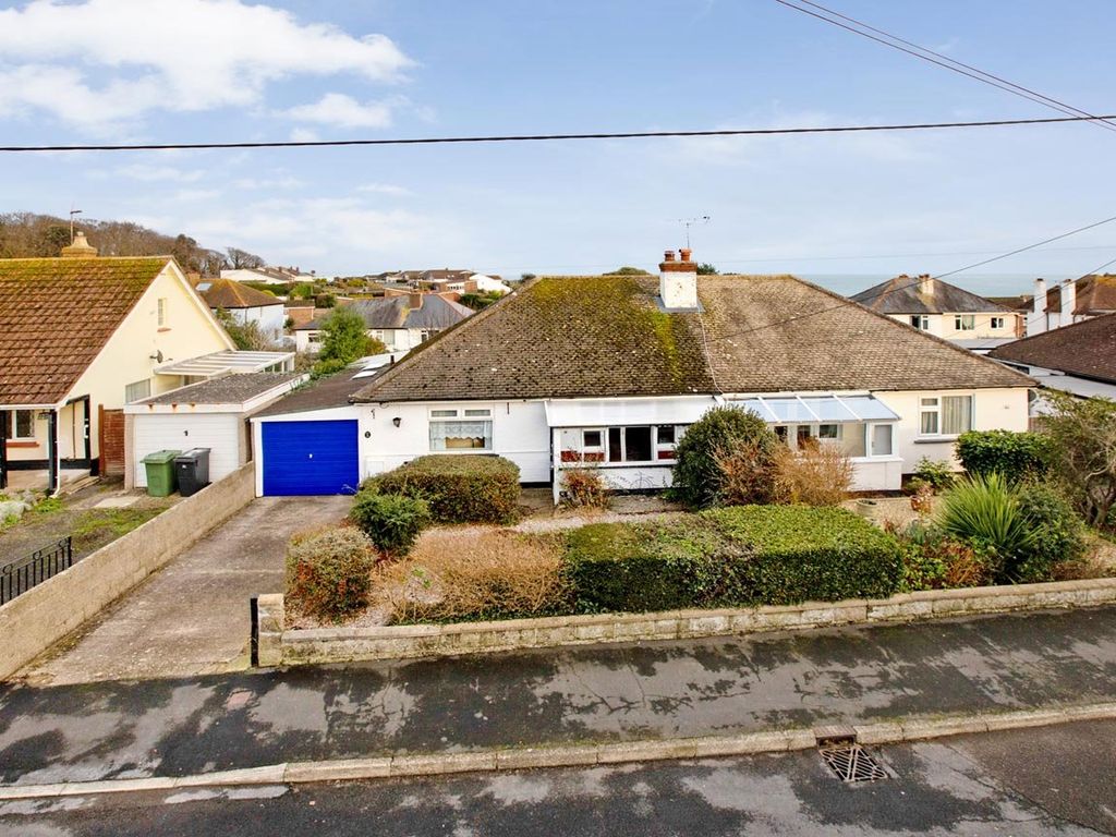 2 bed semidetached bungalow for sale in Lower Drive, Dawlish EX7, £
