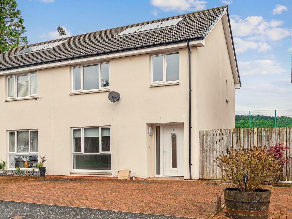 3 bed semidetached house for sale in Castlewood Court, Helensburgh