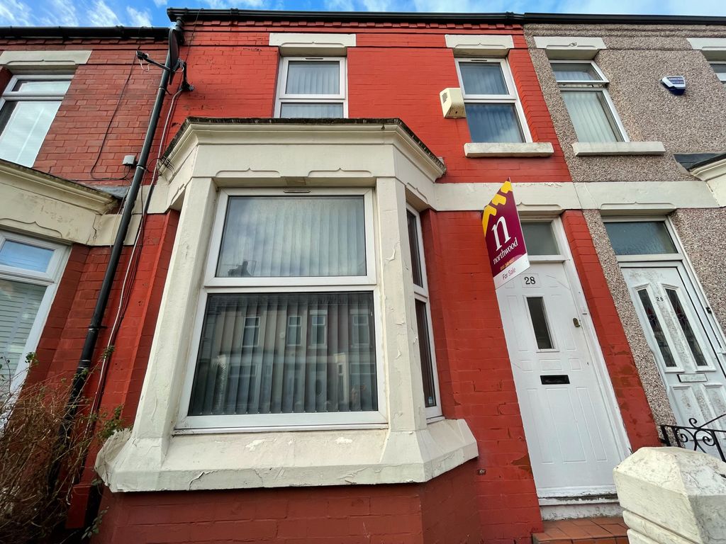 2 bed terraced house for sale in Jessamine Road, Tranmere, Wirral CH42