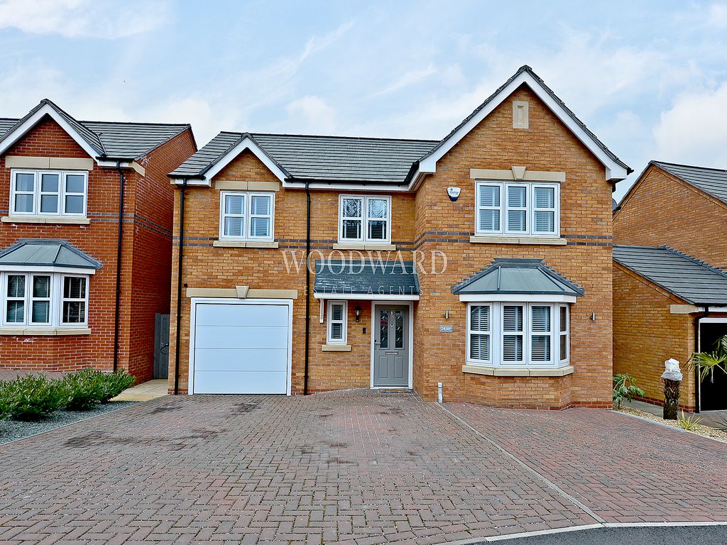 4 bed detached house for sale in Porter Drive, Alfreton DE55, £320,000