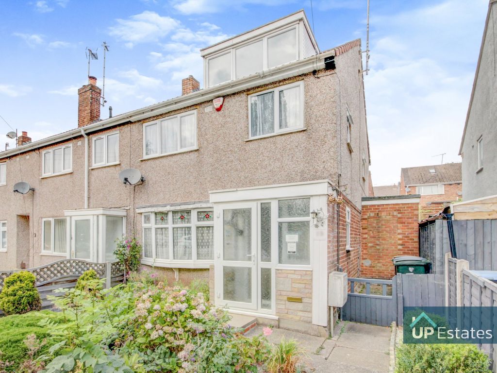 3 bed end terrace house for sale in Risborough Close, Allesley Park