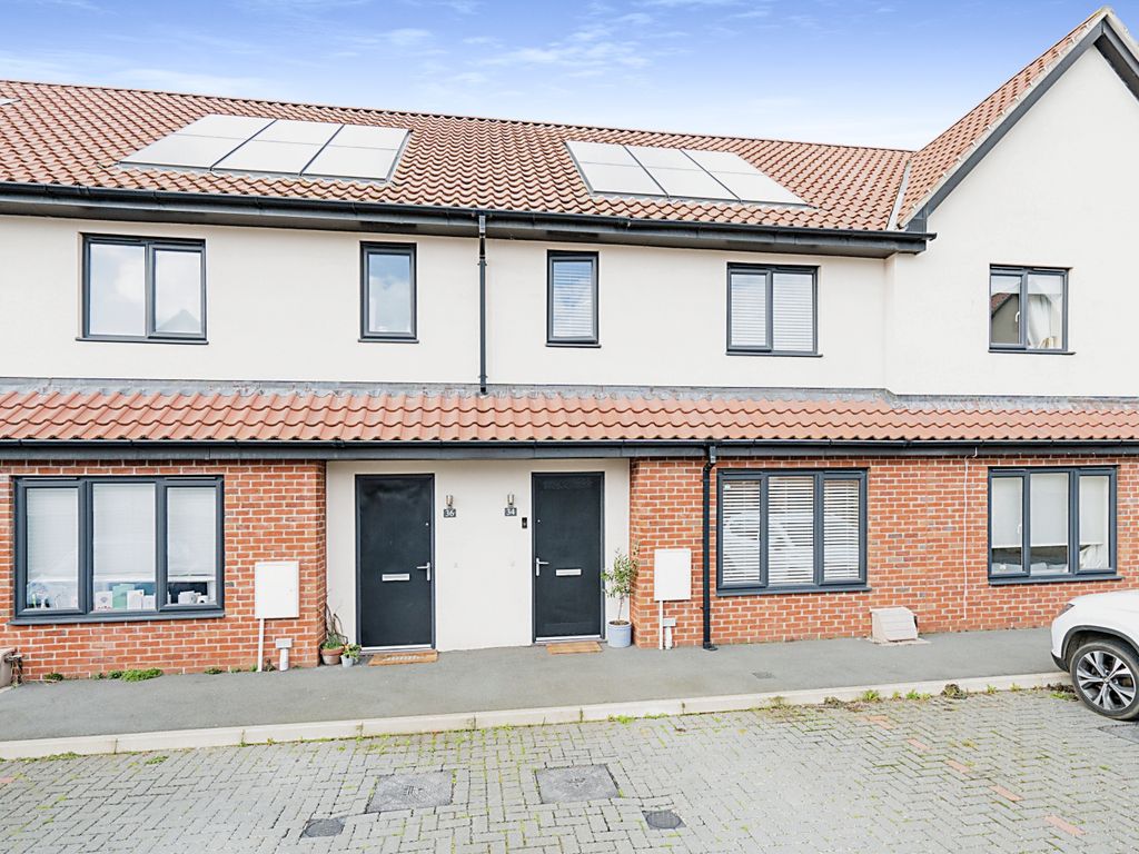 3 bed terraced house for sale in Sam Smith Way, Rackheath, Norwich