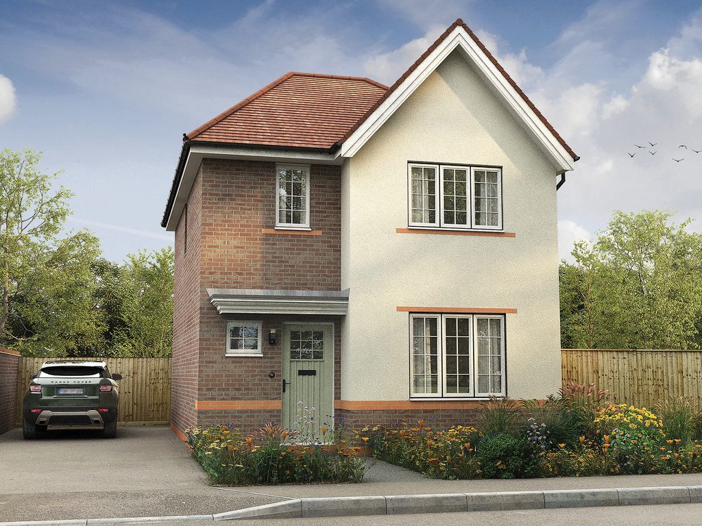 New home, 3 bed detached house for sale in "The Huxley" at Southgate Street, Long Melford